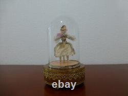 Vintage Swiss Reuge Danseur Louis Vuitton Model Dancing Ballerina Music Box