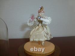 Vintage Swiss Reuge Danseur Louis Vuitton Model Dancing Ballerina Music Box