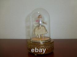Vintage Swiss Reuge Danseur Louis Vuitton Model Dancing Ballerina Music Box