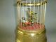 Vintage Swiss Reuge Double Singing Birds Cage Music Box Automaton (watch Video)