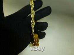 Vintage Swiss Reuge Minature Music Box Musical Bracelet With Chain (watch Video)