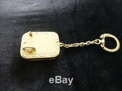 Vintage Swiss Reuge Minature Music Box Musical Key Chain, Bracelet (watch Video)