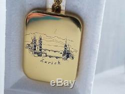 Vintage Swiss Reuge Minature Music Box Musical Key Chain (watch The Video)