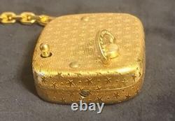 Vintage Swiss Reuge Miniature music box for pendant, Key Chain