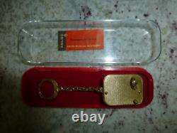 Vintage Swiss Reuge Miniature music box for pendant, Key Chain (Watch Video)