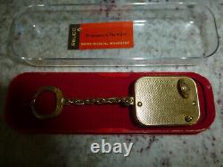 Vintage Swiss Reuge Miniature music box for pendant, Key Chain (Watch Video)