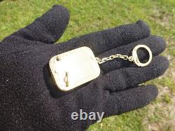 Vintage Swiss Reuge Miniature music box for pendant, Key Chain (Watch Video)
