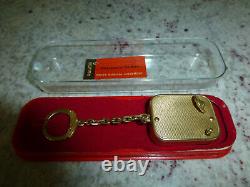 Vintage Swiss Reuge Miniature music box for pendant, Key Chain (Watch Video)