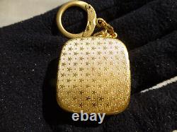 Vintage Swiss Reuge Miniature music box for pendant, Key Chain (Watch Video)