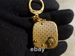 Vintage Swiss Reuge Miniature music box for pendant, Key Chain (Watch Video)