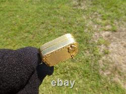 Vintage Swiss Reuge Miniature music box for pendant, Key Chain (Watch Video)