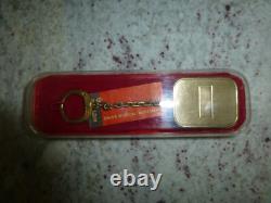 Vintage Swiss Reuge Miniature music box for pendant, Key Chain (Watch Video)