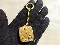 Vintage Swiss Reuge Miniature music box for pendant, Key Chain (Watch Video)