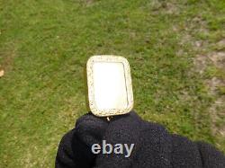 Vintage Swiss Reuge Miniature music box for pendant, Key Chain (Watch Video)