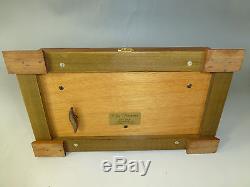 Vintage Swiss Reuge Music Box 72 Key Plays Anniversary Song & More (See Video)