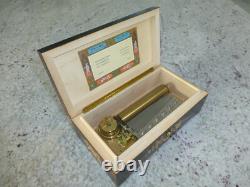 Vintage Swiss Reuge Music Box 72 Keys / 3 Songs'Beethoven' Limited Edition