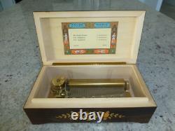 Vintage Swiss Reuge Music Box 72 Keys / 3 Songs'Beethoven' Limited Edition Vintage Swiss Reuge Music Box 72 Keys / 3 Songs'Beethoven' Limited Edition