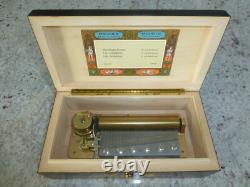 Vintage Swiss Reuge Music Box 72 Keys / 3 Songs'Beethoven' Limited Edition
