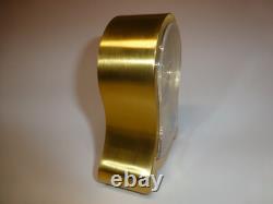 Vintage Swiss Reuge Music Box 8 Day Brass Musical Alarm Clock (Watch Video)