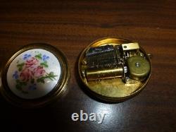 Vintage Swiss Reuge Music Box Pendant Necklace (Watch The Video To Hear It Play)