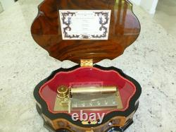 Vintage Swiss Reuge Music Box W. A. Mozart CH 3/72 (Watch the Video)