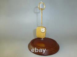 Vintage Swiss Reuge Musical Key Chin, Pendant Watch (Watch The Video)