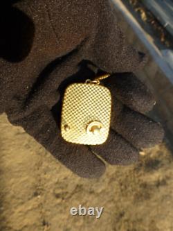 Vintage Swiss Reuge Musical Key Chin, Pendant Watch (Watch The Video)