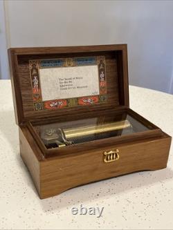 Vintage Swiss Reuge Saint-Croix CH 4/50 Wooden Music Box -Excellent Works