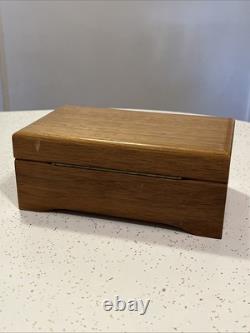Vintage Swiss Reuge Saint-Croix CH 4/50 Wooden Music Box -Excellent Works