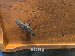 Vintage Swiss Reuge Saint-Croix CH 4/50 Wooden Music Box Tested Working