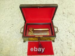 Vintage Swiss Reuge Sainte Croix CH 4 / 50 Music Box Switzerland Plays 4 Songs