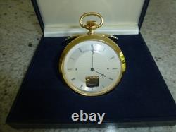 Vintage Swiss Reuge Sainte Croix Music Box Pocket Table Musical Watch New In Box