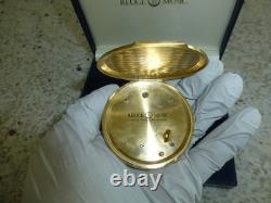 Vintage Swiss Reuge Sainte Croix Music Box Pocket Table Musical Watch New In Box