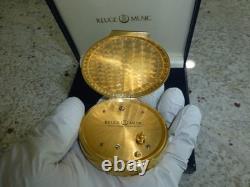 Vintage Swiss Reuge Sainte Croix Music Box Pocket Table Musical Watch New In Box