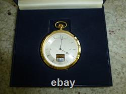 Vintage Swiss Reuge Sainte Croix Music Box Pocket Table Musical Watch New In Box