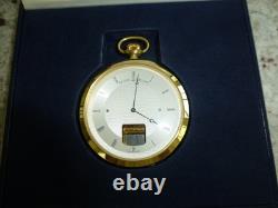 Vintage Swiss Reuge Sainte Croix Music Box Pocket Table Musical Watch New In Box