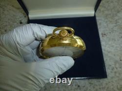 Vintage Swiss Reuge Sainte Croix Music Box Pocket Table Musical Watch New In Box