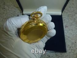 Vintage Swiss Reuge Sainte Croix Music Box Pocket Table Musical Watch New In Box