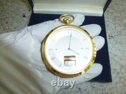 Vintage Swiss Reuge Sainte Croix Music Box Pocket Table Musical Watch New In Box