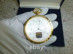Vintage Swiss Reuge Sainte Croix Music Box Pocket Table Musical Watch New In Box