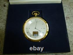 Vintage Swiss Reuge Sainte Croix Music Box Pocket Table Musical Watch New In Box