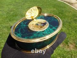 Vintage Swiss Reuge Singing Bird Box Music Box Automaton (Watch The Video)