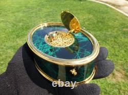 Vintage Swiss Reuge Singing Bird Box Music Box Automaton (Watch The Video)