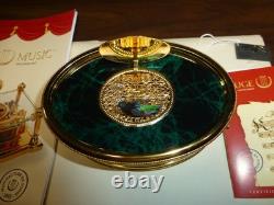 Vintage Swiss Reuge Singing Bird Box Music Box Automaton (Watch The Video)