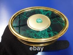 Vintage Swiss Reuge Singing Bird Box Music Box Automaton (Watch The Video)