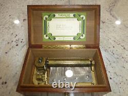 Vintage Swiss Thorens Pre Reuge Music Box 50 Key 3 Song (Watch The Video)