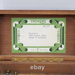 Vintage Swiss Thorens Pre Reuge Music Box 50 Key Note 3 Songs AL 350