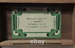 Vintage Swiss Thorens Pre Reuge Music Box 50 Key Note 4 Songs In Mint Condition