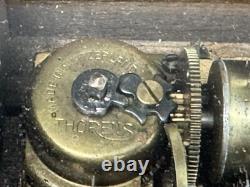 Vintage Swiss Thorens Pre Reuge Music Box 50 Notes 3 Songs, AI 350