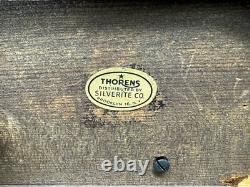 Vintage Swiss Thorens Pre Reuge Music Box 50 Notes 3 Songs, AI 350
